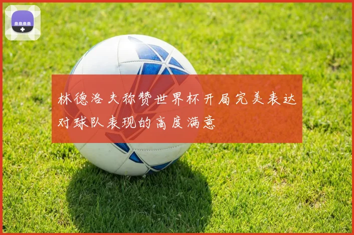 林德洛夫称赞世界杯开局完美表达对球队表现的高度满意